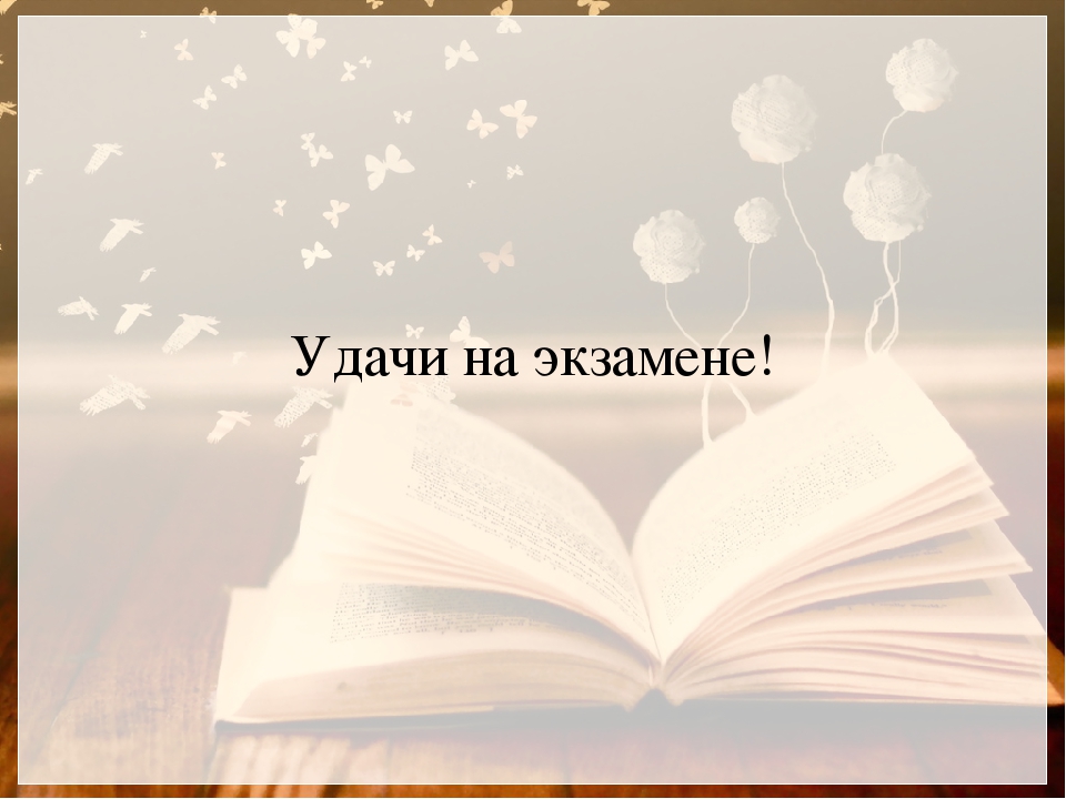 Картинки с пожеланиями удачи на экзамене прикольные